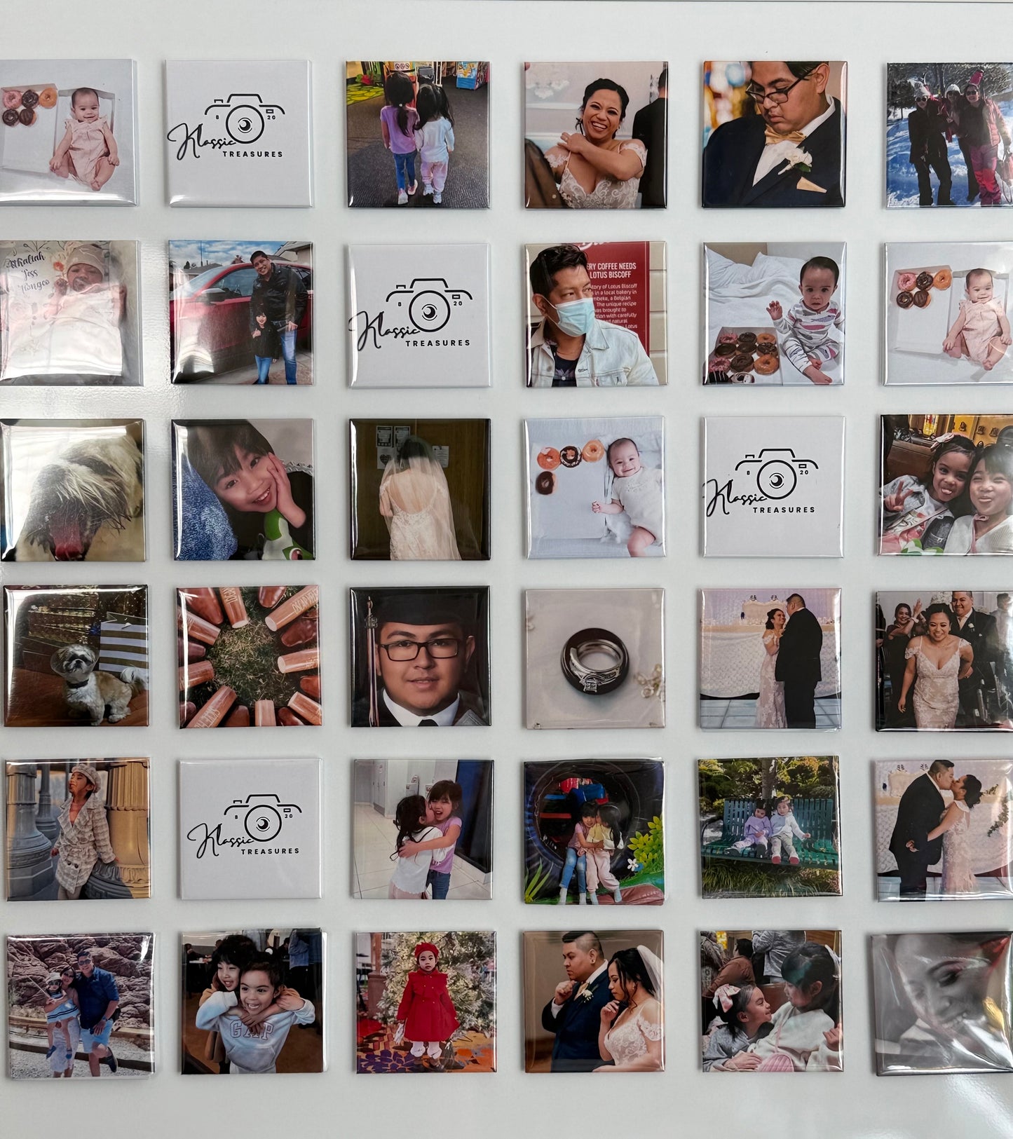 Custom 2”x2” Photo Magnets